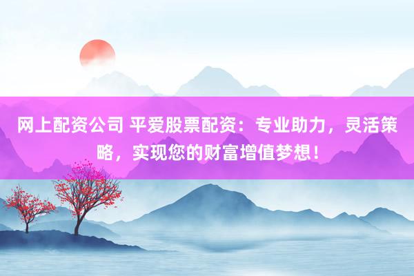 网上配资公司 平爱股票配资：专业助力，灵活策略，实现您的财富增值梦想！