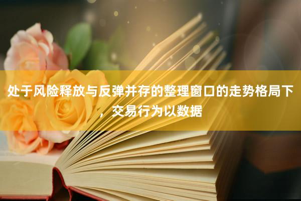 处于风险释放与反弹并存的整理窗口的走势格局下，交易行为以数据